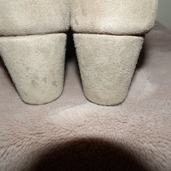 Toms Wedge Heel Lace Booties Sz W12 - Picture 6 of 9